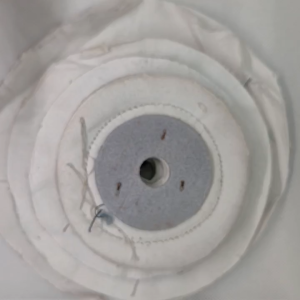 Bánh vải cotton trắng đa năng đánh bóng đồ da và kim loại inox đường kính 10-18cm lỗ cốt 16mm chất liệu cotton trắng hiệu quả đa năng-Cửa Hàng Nam