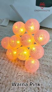 Bola Dekorasi / Bola Natal / Bola Buket Bunga LL026