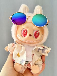 Second Generation Labubu Vinyl Doll Clothes 15cm Macaron Party Replacement Plush Toy Doll Outfits Other Courtly Style