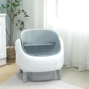 GREENPETS Super Large Cat Litter Box Automatic Deodorization UV Sterilization Closed Detachable Cat Toilet Litter Box Automatic Litter Box Automatic Litter Box Machine