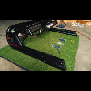 Universal Roll Bar with Screen Type for Pickup Cars - Black - Exterior Accessory - Automotive - Roll Bar - Roll Cage - Covers