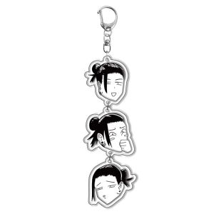 Bandai | Jujutsu Kaisen Yuji Itadori Acrylic Keychain Anime Merch In Stock Layered Set 3Pcs