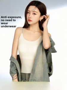 Miiow | Cat Lady Strapless Vest Womens Inner Wear Summer Hyaluronic Acid Skin Care Braless One-Piece Beautiful Back Top Nylon Fabric