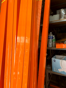 METAL TRUNKING 2x2 2x3 2x4 ORANGE 0.4MM G24 THICKNESS 8ft