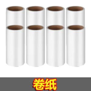 Hand Tearable Rolling Brush Sticky Hair Remover for Clothes Dust Cleaning Roll Paper for Household Cleaning KF Brand