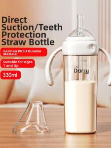 Durable Large Capacity Direct Drinking Feeding Bottle 400ml