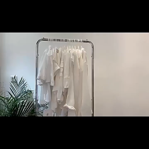 3pcs Metal Hanger Chain 30cm Longth Clothing Display Hanging Chain With 7 Holes/For Dorm Home RV