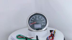 Bộ Đồng Hồ Đo Tốc Độ Động Cơ Chống Nước RHAXEL 85mm 3K-8K RPM Với Đồng Hồ Đo Áp Suất Dầu Nhiệt Độ Nước Đồng Hồ Đo Giờ Hoạt Động 9-32V 7 Đèn Nền Cho Xe Cộ