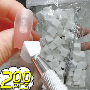 200Pcs Square Nail Art Sponge & DIY Manicure Tool: A Comprehensive Guide