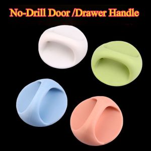 No-Drill Door Handle Drawer Handles Adhesive Wardrobe Wooden Door Handle Window Glass Sliding Door Adhesive Hook