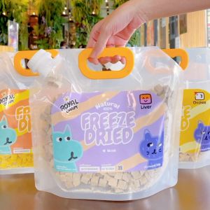 อาหารเสริมความสวย: อัตรา น้ำเงิน เกรดพรีเมียม ไม่เค็ม เสริมจมูก ไม่เค็ม Freeze Dried น้องหมา น้องแมว