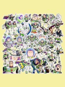 Bộ 50 Tờ Decal Hoạt Hình Dễ Thương Cho Máy Tính Xách Tay Xe Đạp Điện Xe Trượt Ván Bình Nước Cách Nhiệt Khung Ảnh Trang Trí Mũ Bảo Hiểm