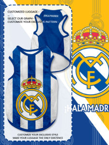 Real Madrid Football Fan Pet Vest Polyester Fiber Casual Style Dog Pet Clothing for Small Medium Large Dogs And Cats