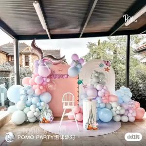 10 Inches 25PCS Pastel Macaron Latex Balloons Birthday Party Wedding Decor Happy Party Needs