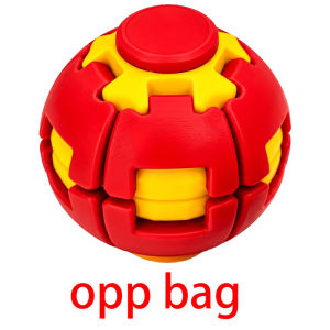 5 styles 3D printing press rotate decompression ball one click deformation fingertip gyro ball smooth rotation decompression toy
