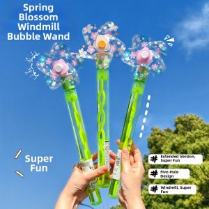 QINGYIFANG | Large Handheld Interactive Childrens Bubble Wand