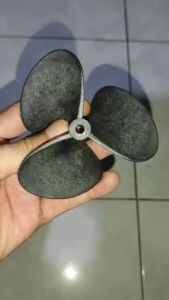 Rc boat Propeller Baling 80mm 90mm 100mm Shap 5mm Cw Ccw Nylon Plastik ABS super strong