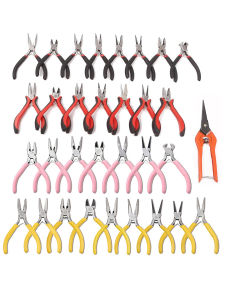 Candy Colored DIY Jewelry Making Tools Winding Wire Earring Making Pliers Handmade Craft Clamps Set for Beads And Accessories