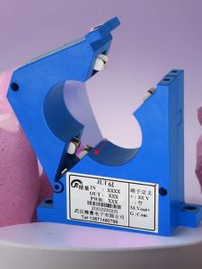 Single-Phase Industrial Frequency AC Current Sensor Open-Style 5A Clamp-On Linear 4-20 Milliamp Detachable Measurement