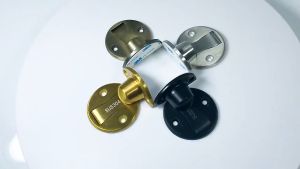 TaffHOME Penahan Penghenti Pintu Magnetik Anti-Tabrakan Stainless Steel 304 Terpasang Di Lantai KAK-883 - 7RHXHDSV