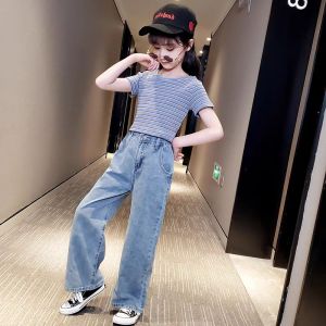 Bawahan Kulot Jeans Import Anak Perempuan Satu Sampai Sepuluh Tahun