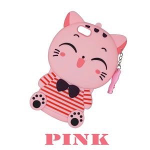 case HP Vivo Y16 Karakter Boneka Kucing Soft Casing Pelindung Layar Hp