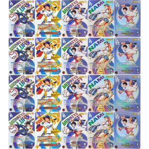 Bandai | Self Made One Piece English Baseball Series Luffy EB02-010 Nami Ace OP13-002 Hot Stamping Game Collection Card Toy