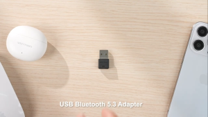 Vention USB Bluetooth 5.1 Mini Dongle BLACK - NAFB0 Plug and Play Adapter Untuk PC Laptop