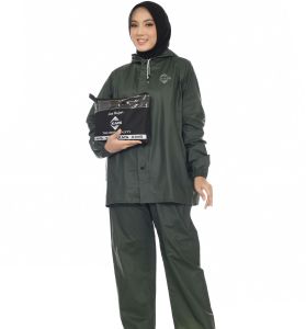 jas hujan pria wanita dewasa elatis terbaik  anti bocor