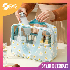 FXG - Tas Travel Kosmetik Besar Anti Air Make Up Bag Wanita Motif Cantik TK13