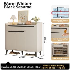 Entry Door Storage Shoe Rack