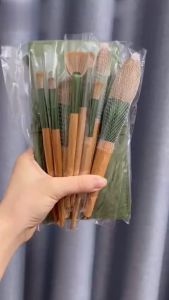 Bộ Cọ Trang Điểm 10 Cây Full Chức Năng Kèm Túi Da Đựng Sang Trọng Đầu Cọ Lông Mềm Chắc Chắn Dễ Dàng Sử Dụng
