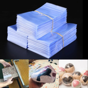[clearance]PVC Transparent Heat Shrink Wrap Plastic film Bags for Shoes remote control books cosmeticshardware Cell phone