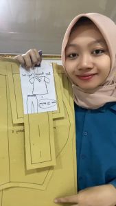【COD】Pola Setelan Baju Perawat Wanita Dewasa | Pola Baju Wanita Lengkap | Pola Instan | Pola Jiplak | Pola Jahitan Lengkap Firdaus Busana