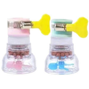 Plastic Kitchen Faucet Anti-Splash Retractable Flexible Pipe Sink Tap with Spout Bathroom Kitchen Sink Faucet Rotatable