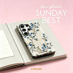 Potdemiel | Blueberry & Lemon For Samsung Galaxy S26 S25 S24 A56 A36 Phone Case Double-Layer Protection Cover for Women Girl CaseChic