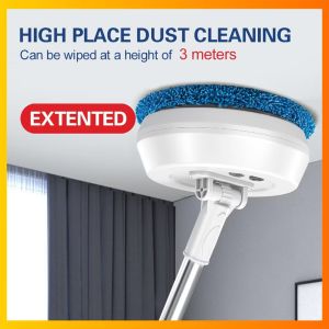 Wireless Electric Mopping Spin Cordless Rotary Rechargeable Floor Polish Mop