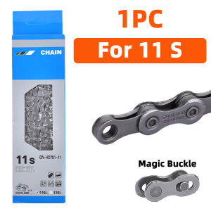 PINMOAP 6/7/8/9/10/11Speed Bicycle Chain High Quality Stainless Steel Durable Wear Resistant Material Chain Bicycle Repair