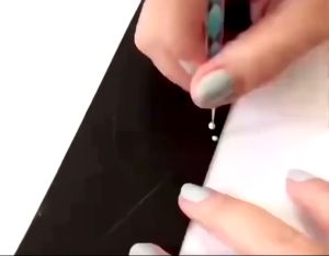 Alat Pen Titik Hiasan Kuku Kutek Gel Dotting Pen Dot Kuku Manicure Pedicure KU070