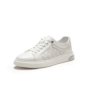 Belle | Summer Embossed Mens Leather Slip-on Soft Bottom Casual Shoes