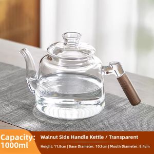 YIHUTEA | Automatic Water Filling Heat-Resistant Electric Ceramic Cooker Kettle
