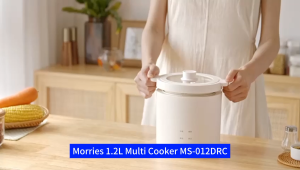 Morries 1.2L Multi Cooker MS-012DRC with Ceramic Liner and NTC Temperature Control
