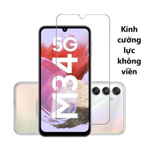 Kính cường lực Samsung M14 M15 M33 M34 M35 M51 M53 M54 M55 M62 5G 4G không viền màu