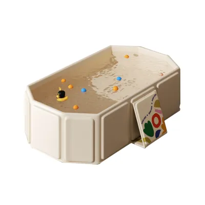 1 foldable bathtub for family use a convenient summer garden pool for storage and a baby bathtub suitable for family travel