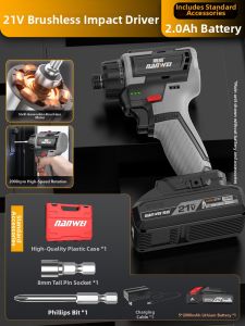 NANWEI | Cordless Lithium Electric Screwdriver