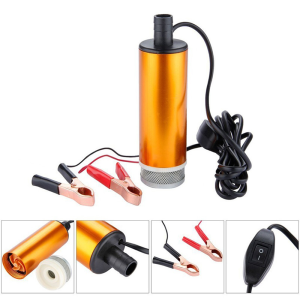 12V DC Electric Submersible Pump Electric Water Pump For Pumping Diesel Oil Water Aluminum Alloy Shell 12L/min Fuel Transf