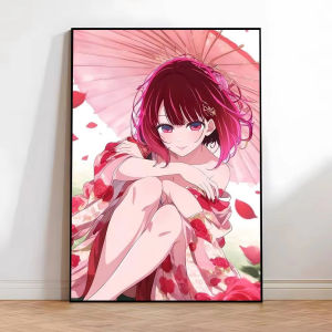 Bandai | 5D Tự Làm Tranh Gắn Đá Bộ Arima Kana Oshi No Ko Anime Full Khoan Đá Khảm Nghệ Thuật Treo Tường Thủ Công Nhà Quà Tặng
