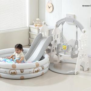 . Baby Toys 0 1-Year-Old Baby Caring Fantstic Product Slide Kids Climbing Frame Family Paradise with Children Slide Autumn