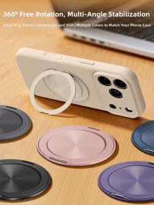 DAOWAIREN | 360 Rotatable Phone Bracket Adhesive Support Ring Holder
