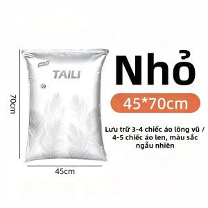 TAILI | Túi Lưu Trữ Áp Suất Không Khí cho Quần Áo & Chăn Drap